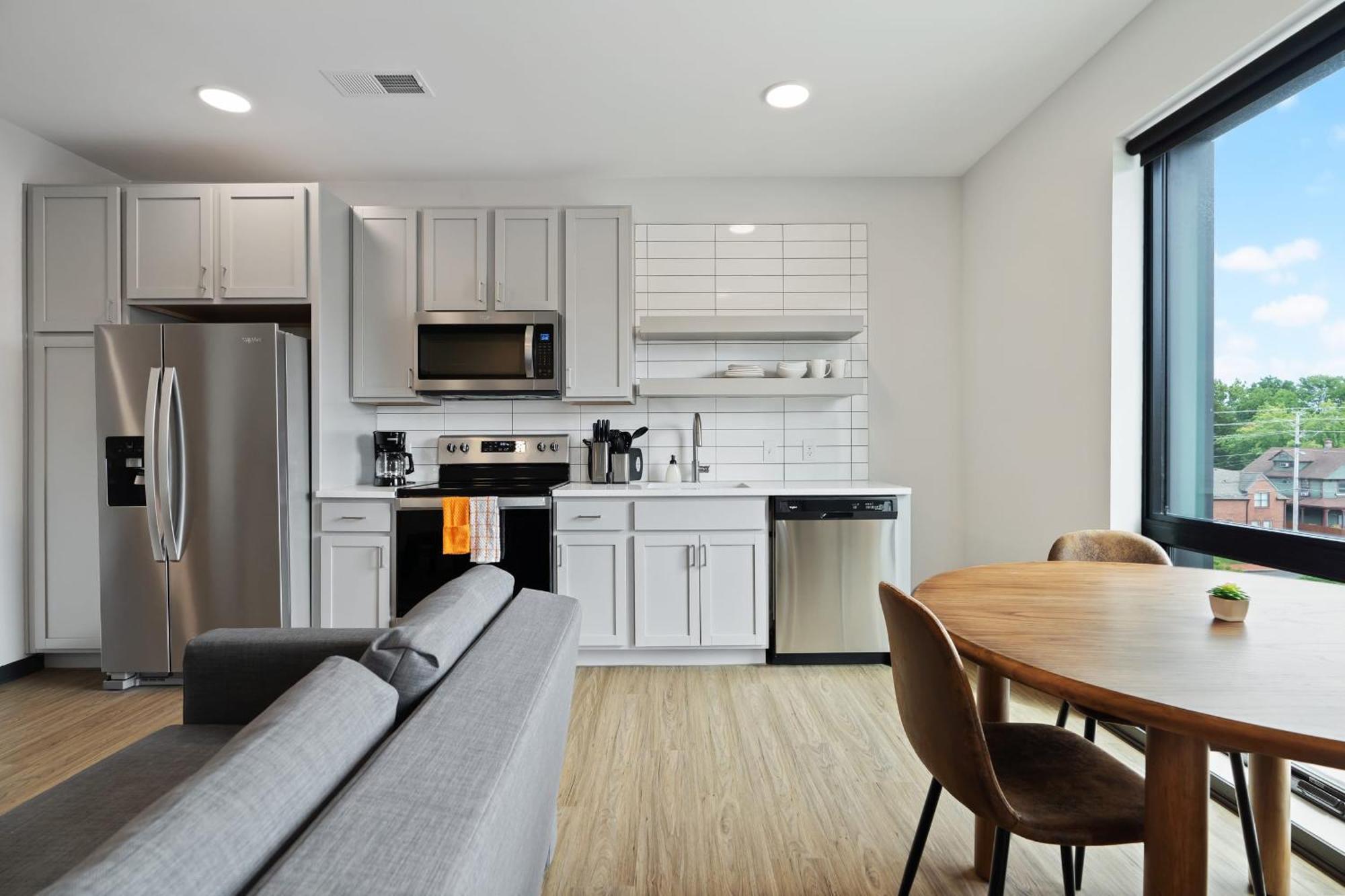 Cozysuites On Mass With Garage Parking #7 Indianapolis Exterior foto